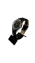Reloj Dakot Hombre Cuadrante Negro y Correa Cuero Negro en internet