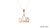 Conjunto de Plata y Dije Corona con Micropavé