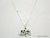 Conjunto de Plata de Cadena y dije Elefante electroformado o inflado - comprar online