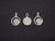 Dije Oval Virgen de Plata y Oro - comprar online
