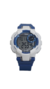 Reloj Q & Q Hombre Digital Cuadrante Azul y Negro y Correa de Caucho Azul - comprar online