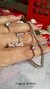 Aros de Plata Rodinada Infinito con Micropavé - tienda online