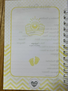 Cuaderno pediátrico tapa dura - tienda online