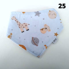 Babero recién nacido bandana - AW - Valquirias