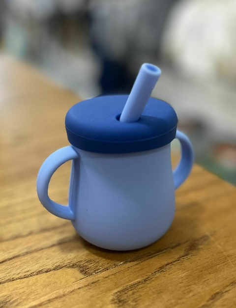 Vaso de silicona con sorbete - Loopi