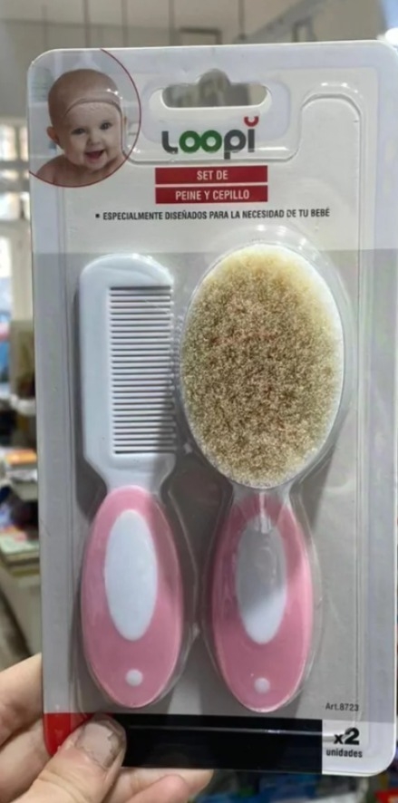 Cepillo y peine - Loopie - comprar online