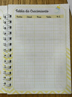 Cuaderno pediátrico tapa dura - Valquirias