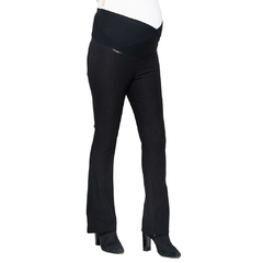 PANTALON OXFORD DE GABARDINA CON FAJA DELANTERA CRUZADA - MAMA QUE SERÁ