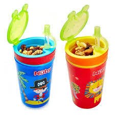 VASO CON PORTA CEREALERO NUBY en internet