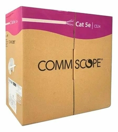 CABLE UTP CAT5e 305mts AZUL COMMESCOPE 6-219590-6 - comprar online