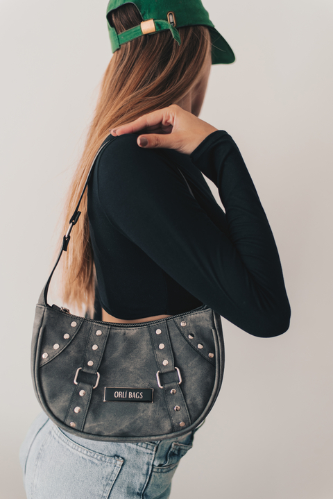 Cartera Chicago gris