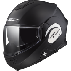 CASCOS LS2 399 VALIANT SOLID - NEGRO MATE