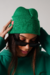 Gorro Alitas Verde Loro - tienda online