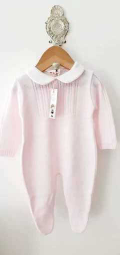Enterito tejido con pique Rosa - comprar online