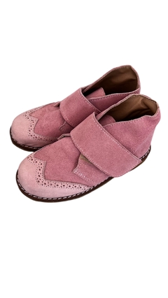 Bota Gamuza rosa - comprar online