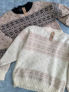 Sweater Lana Friz. - NIEVES