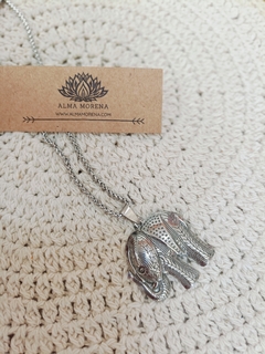 Dije + Cadena AQ Elefante - comprar online
