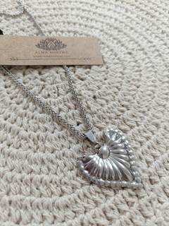 Dije + Cadena AQ Corazon Abanico - comprar online