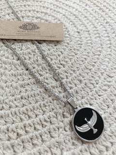 Dije + Cadena Acero Q Espiritu Santo - comprar online