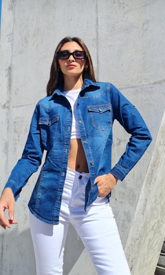 Camisa de Jeans - BRUNA AZUL - comprar online