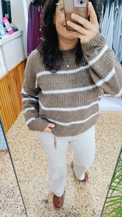 Sweater Lana Friz. - LINES - tienda online