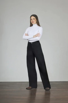 Jeans Wide Leg NEGRO - 171