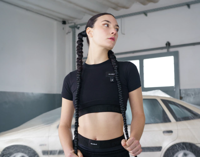 JOGGER CON BIKER E24 — imagen 3