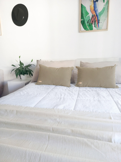 Almohadones Linz - tostado - comprar online