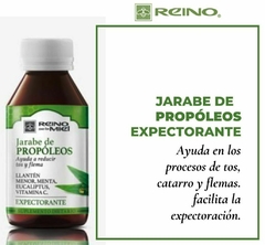 Propóleos Plus Jarabe Expectorante con Hierbas Balsámicas y Vitamina C - Reino de la Miel - comprar online
