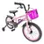 BICICLETA FIAT RODADO 16 INFANTIL RETRO NIÑOS NIÑAS PASEO - comprar online