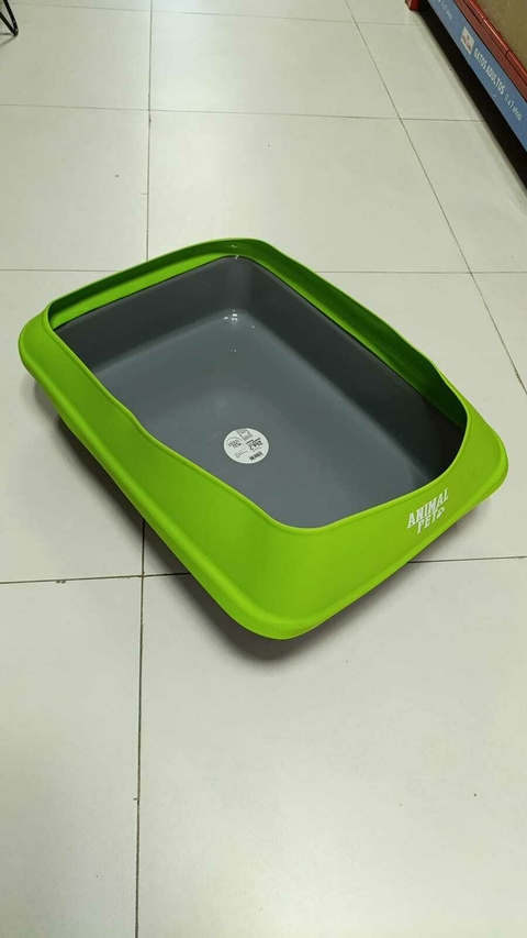 Litera plástica con borde de silicona