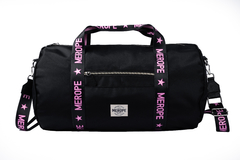 Bolso de Viaje Chelsea Negro c/Rosa - comprar online