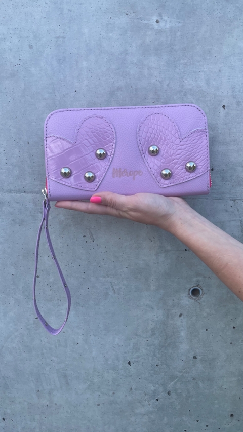 Billetera Cora Lila