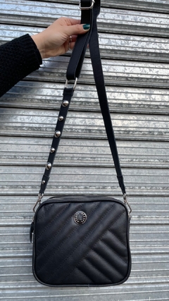 Bandolera Amber Negro - comprar online