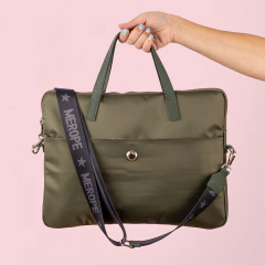 Porta Notebook Verde Militar