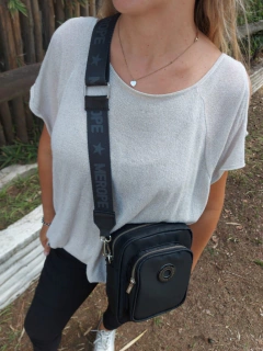 Bandolera Kenia Negro - tienda online