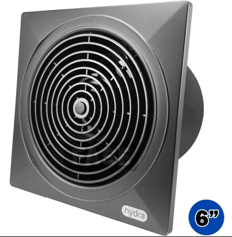 HYDRA HY-VF150G EXTRACTOR 6" GRAFITO (4695)