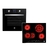 COMBO GENERAL ELECTRIC HORNO ELECTRICO + ANAFE VITRO (6035-6242) - comprar online