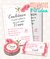 Tarjeta de 15 con flores coral, topper, tarjetita IMPRIMIBLE - comprar online