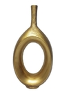 2169 - VASO TP GARRAFA OVAL 46CM - GOLD