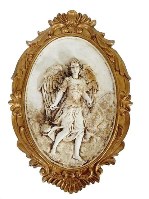 7777 - PLACA P/PRD ARCANJO JOFIEL 30x40CM