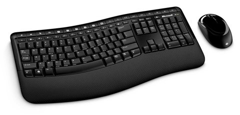 Teclado e Mouse Microsoft Wireless Comfort Desktop 5000