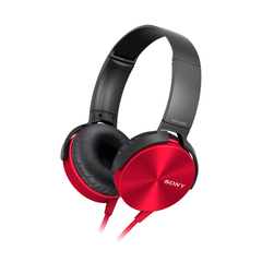 FONE DE OUVIDO SUPRA-AURICULAR SONY XB-450 VERMELHO, GOLD, BRANCO, PRETO E AZUL - comprar online