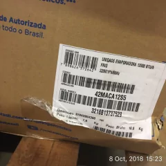 Lote Ar Condicionado Split Hi Wall On Off Springer Midea 12000 Btus Frio 220v 1F 42MACA12S5 - 300 unidades - comprar online
