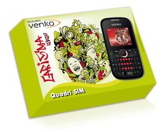 CELULAR DESBLOQUEADO VENKO CARISMA CAM 1.3MP, MP3, FM, 4 CHIPS , TV, BLUETOOTH - Infotecline