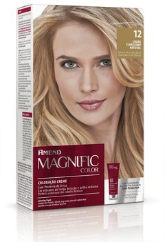 Amend Coloração Creme Magnific Color 12.89-louro Pérola Cend