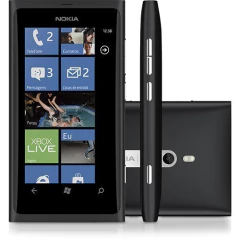 NOKIA LUMIA 800 PRETO WINDOWS PHONE 16GB 3G CAM 8MP