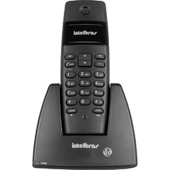 Telefone sem Fio Intelbras Dect TS 40 C com Identificador de Chamadas e Ramal - Preto