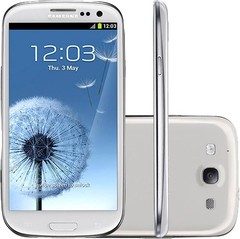 SAMSUNG GALAXY SIII I9300 BRANCO ANATEL 16GB 8MP 3G WIFI GPS