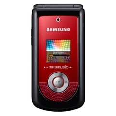 SAMSUNG BEAT POP VERMELHO COM CÂMERA VGA / MP3 PLAYER / BLUETOOTH ESTÉREO / RÁDIO FM